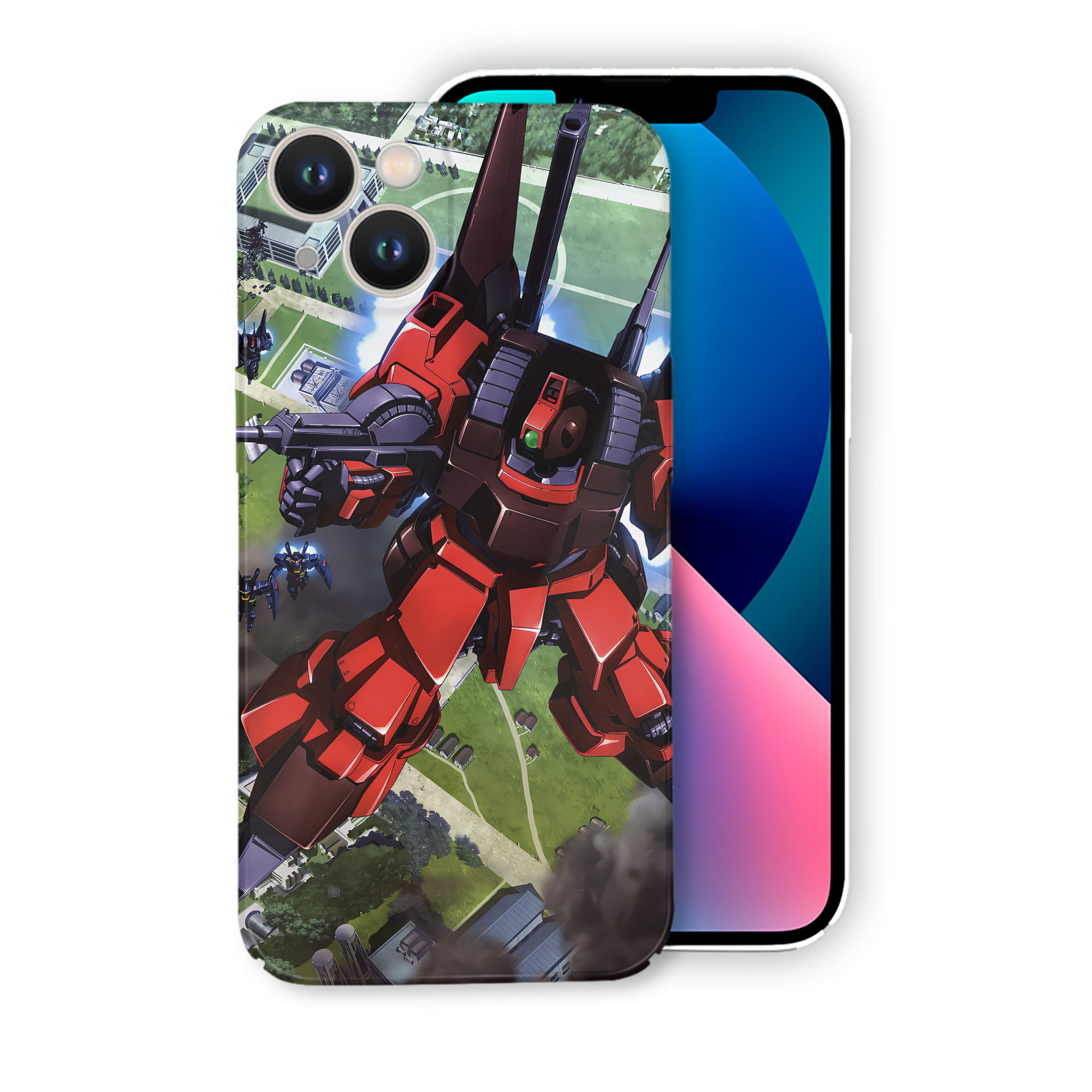 （画像用） 機動戦士ガンダム Mobile Suit Gundam 【iPhone 14シリーズ対応】ハードケース